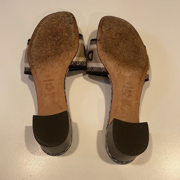 Christian Dior heeled slides - Picture 4 of 5